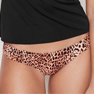 New! VICTORIA'S SECRET SWIM Leopard Animal Print Bikini bottoms Large Hipster